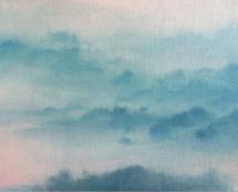 曲木子 《青女》 布面油画